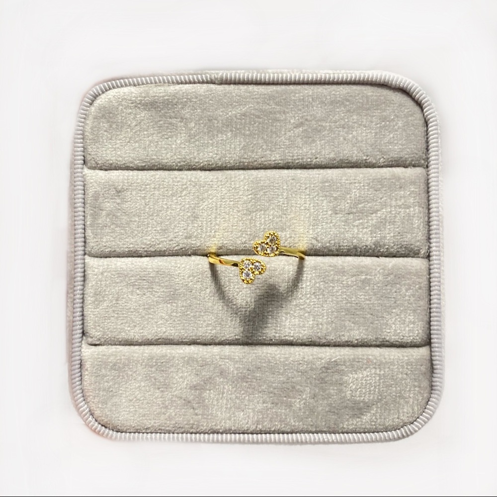 Double Love Gold Ring